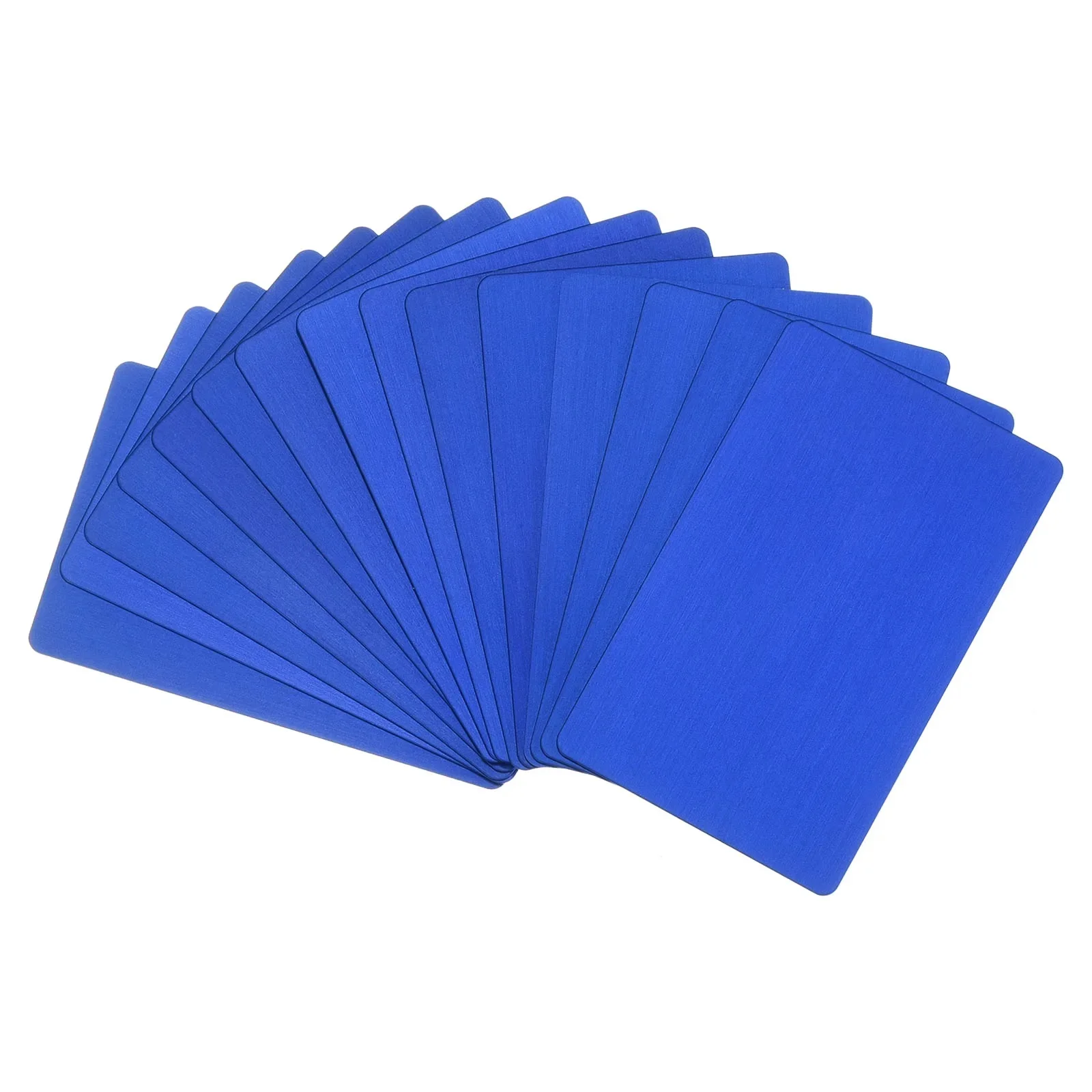 20/30 sztuk 86x54x0.8mm metalowe wizytówki anodowane aluminiowe wykroje wizytówka grawerowanie laserowe nadające się do druku wizytówki dla niestandardowych majsterkowiczów — zdjęcie produktu 7
