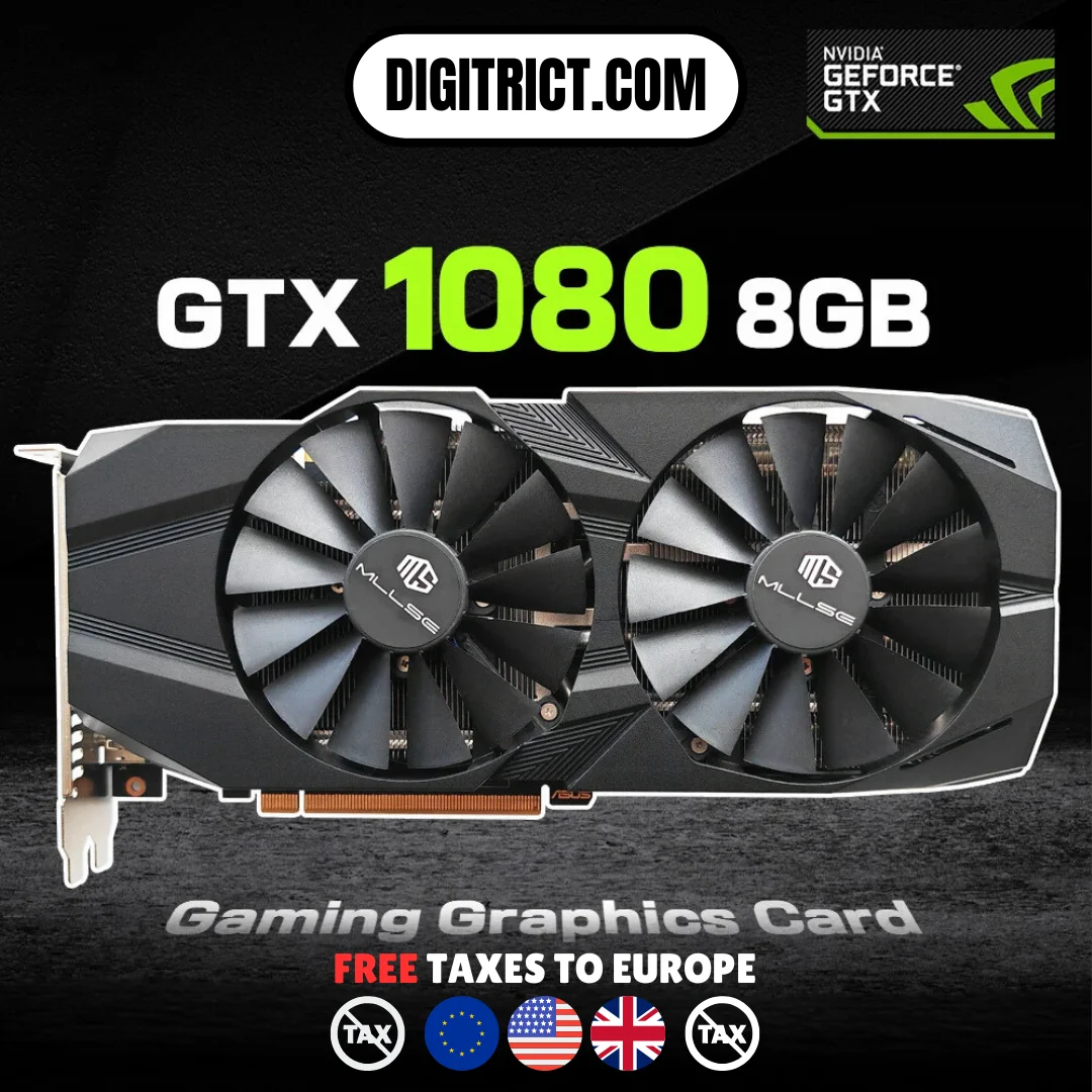 2024 scheda grafica GTX 1080 8GB 8Pin Placa De Video Gaming GPU GDDR5X 256bit PCI Express 3.0x16 geforce gtx 1080 scheda Video da 8gb