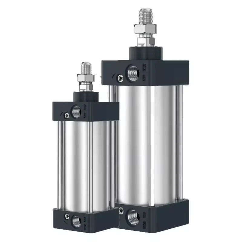 Hot Selling SC Series Pneumatic Cylinder Double Acting Standard Durable Bearings Air Cylinder Sizes