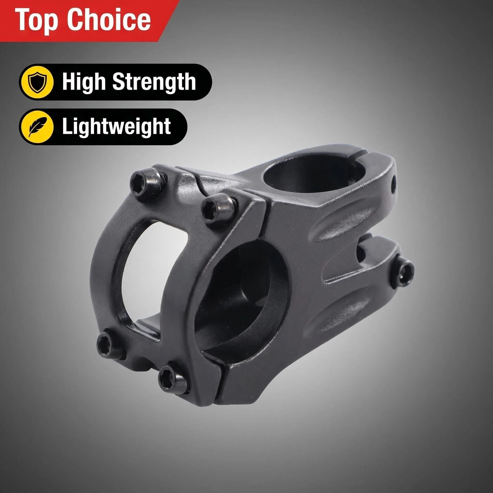 

TESNO Bicycle Stem Road MTB Handlebar Short Stem31.8mm Fork 28.6mm CNC Aluminum Alloy Bike Parts High-strength Handlebar Cycling