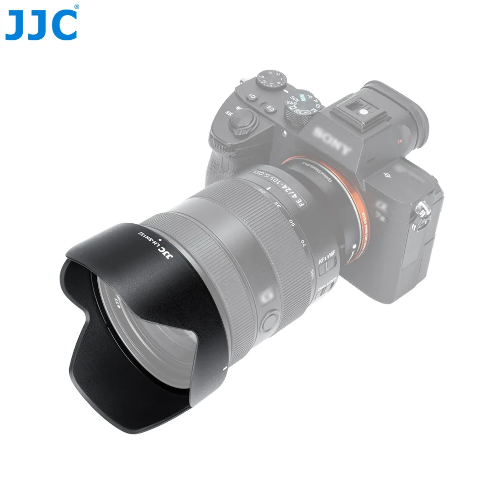 JJC Reversible FE 24-105mm Lens Hood Compatible With Sony FE 24-105mm F4 G OSS Lens Replaces Sony ALC-SH152