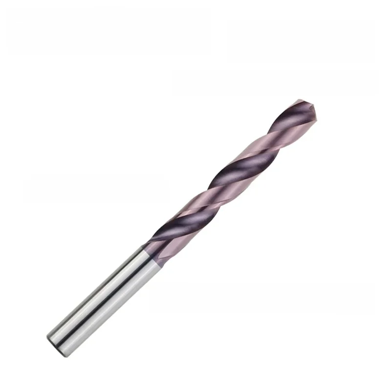 Drillforce 1PC 2mm-22mmx100mm OAL HRC65 wiertło z pełnego węglika spiekanego zestaw bitów, spiralne zwoje wiertło spiralne do twardego stopu ze stali nierdzewnej — zdjęcie 2