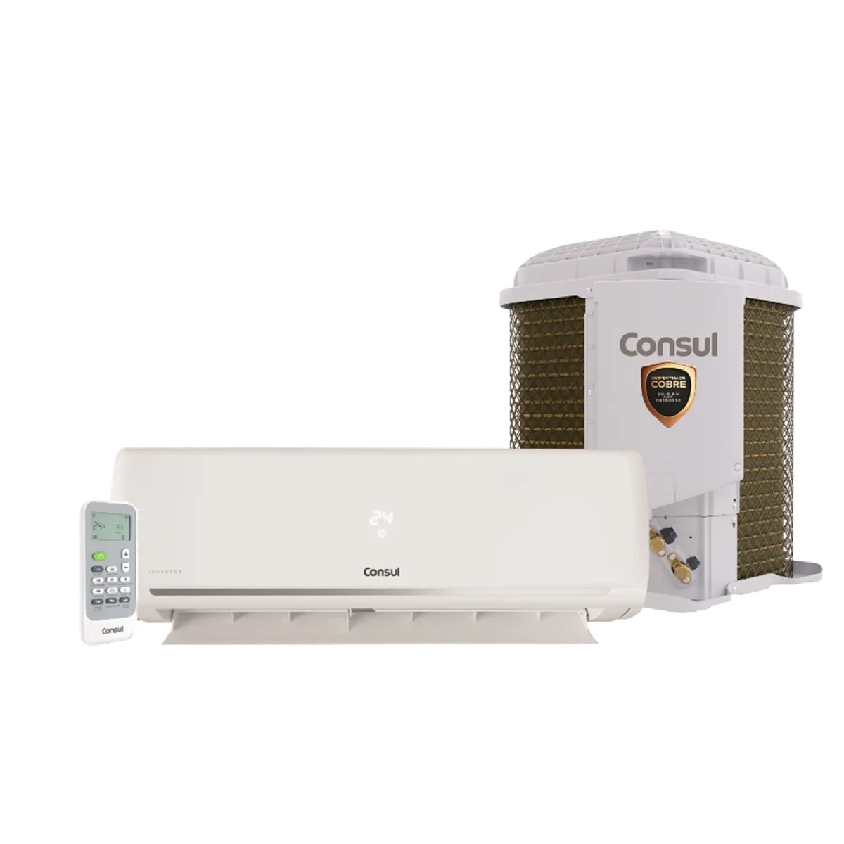 AR CONDICIONADO CONSUL TRIPLE INVERTER SPLIT FRIO 12.000 BTU'S BIVOLT
