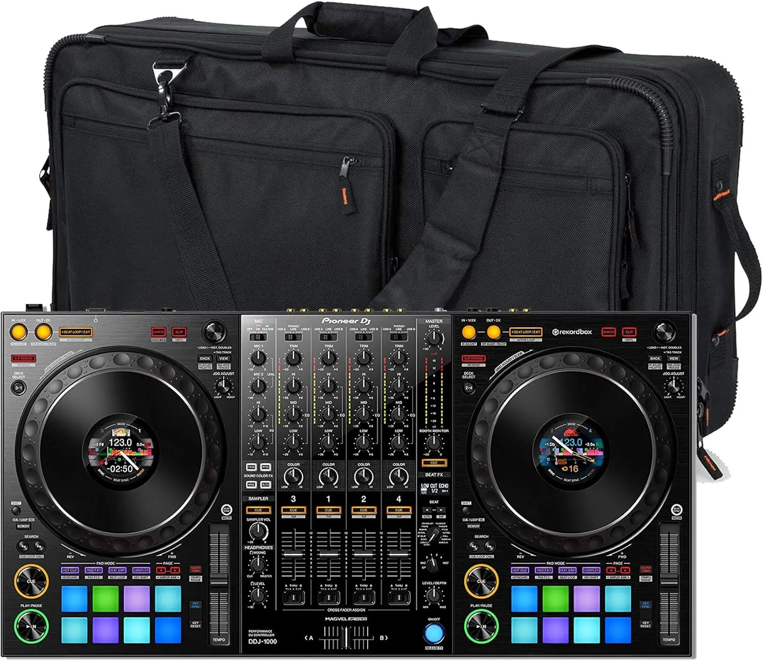 SNEL VERKOPEN OP NIEUWE DDJ-1000 4-kanaals professionele DJ-controller OP VOORRAAD