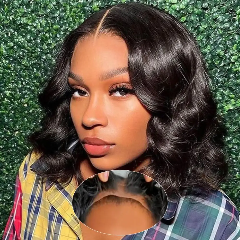 Body Wave Lace Front Wig Human Hair Wigs For Black Women Brazilian Pre-plucked HD 4x4 5x5 Lace Closure Deep Wave glueless Wigs