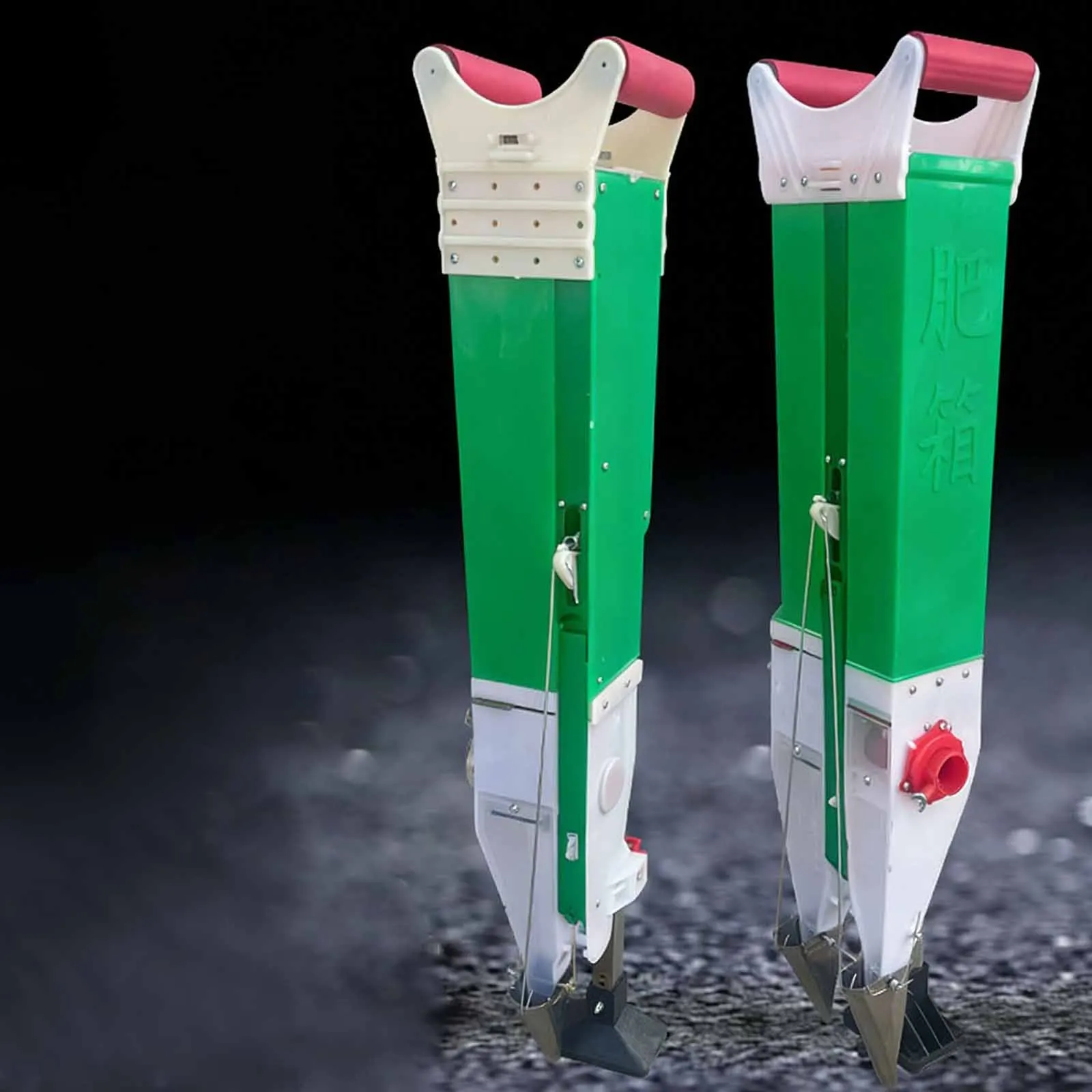 

Manual Seeder Fertilizer Dispenser Patio Garden Handheld Fertilizer Spreader for Grass Pits Ice Melt Corn Peanut Planting Yard