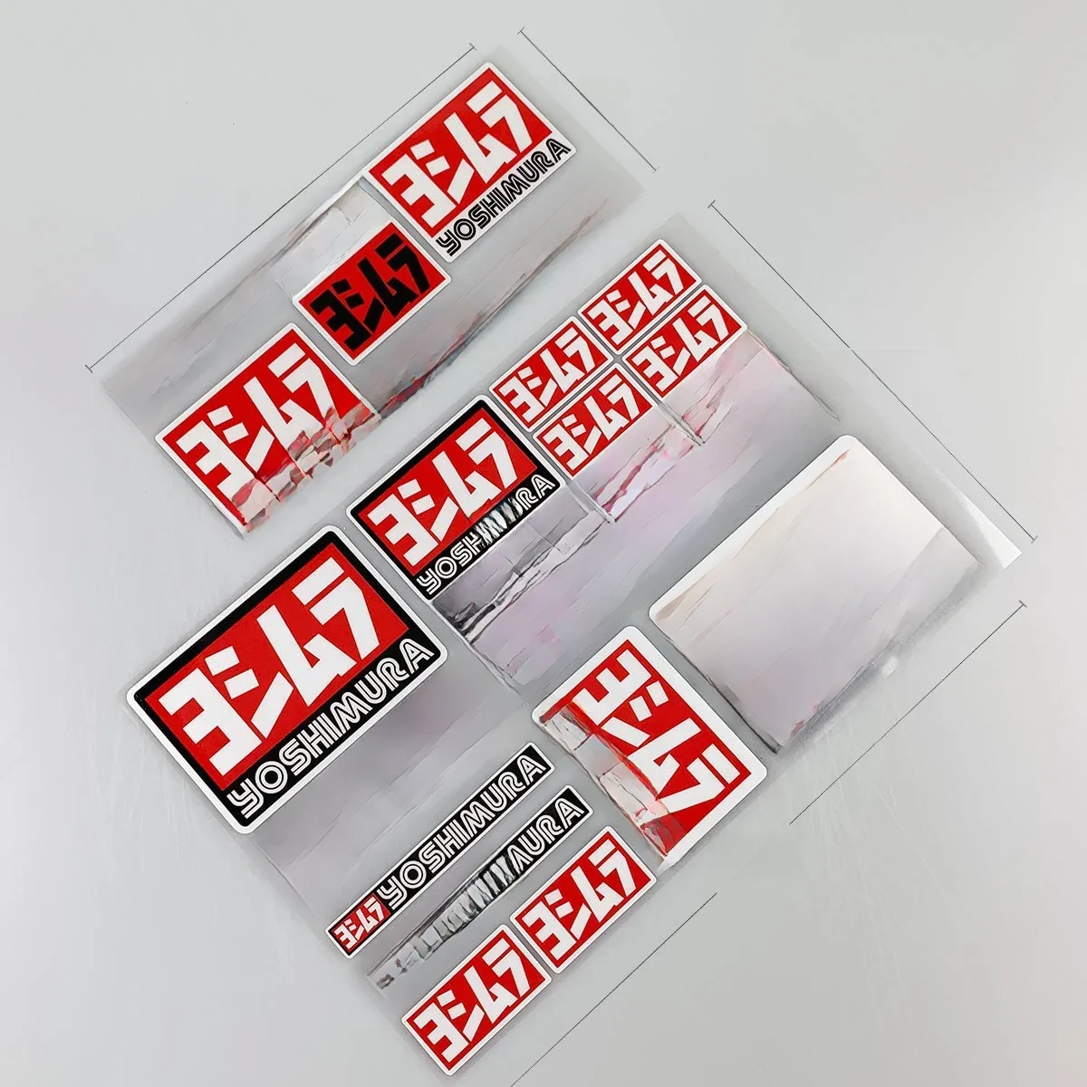 AliExpress 1 Set Reflective Motorcycle Side Strip Bike Helmet Yoshimura Sticker Car Styling Vinyl Decal For MotoGP GoPro NGK