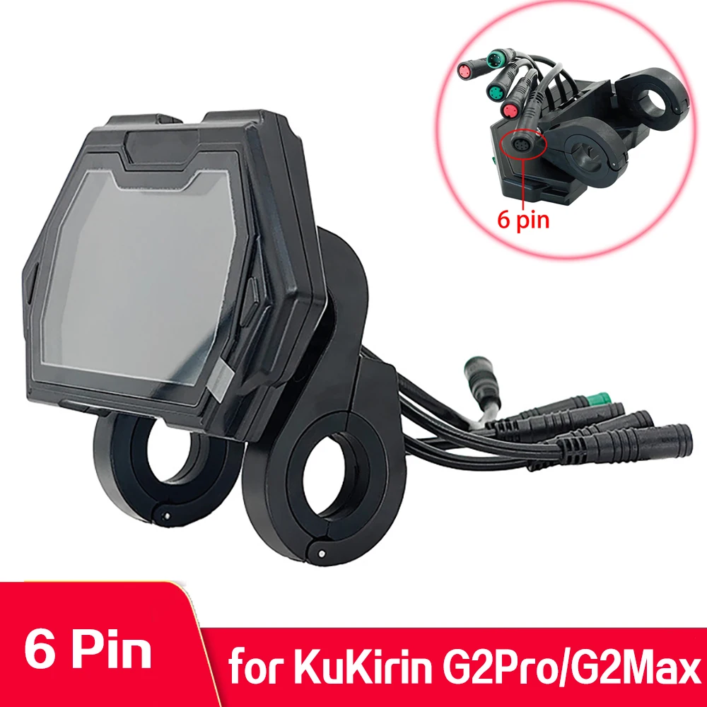 LCD Display for Kukirin G2Pro/G2Max Electric Scooter Bluetooth Mainboard Controller Dashboard Display Screen Digital Meter Parts