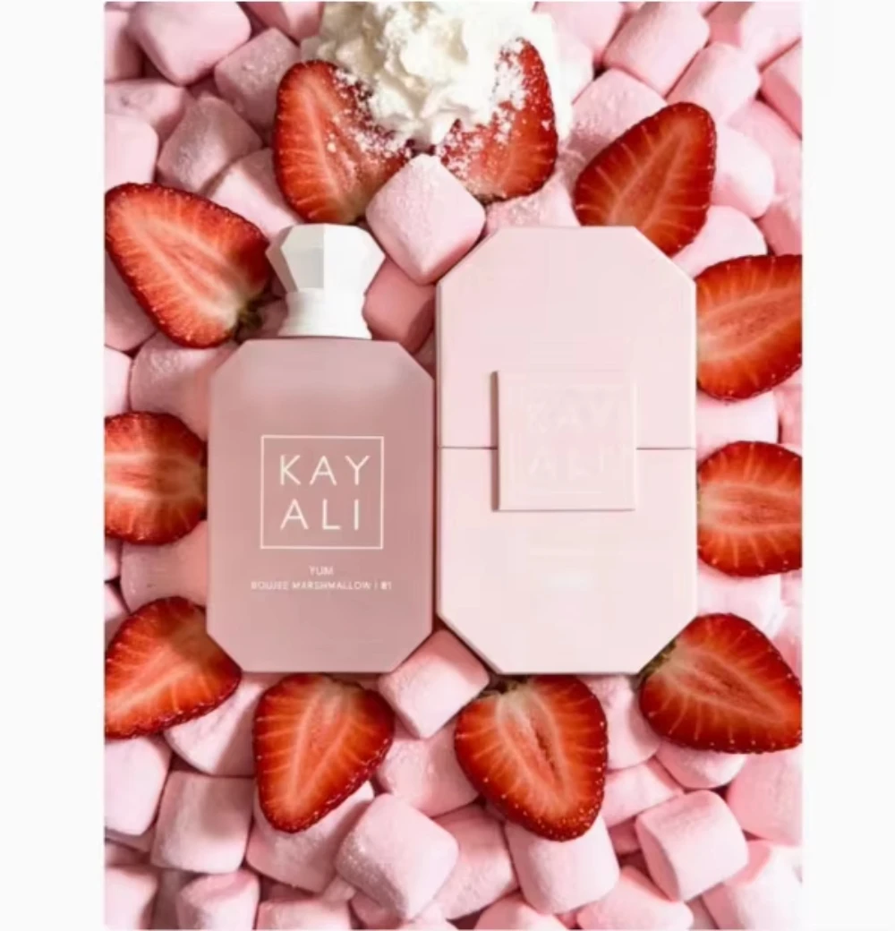 

Kaya1i Marshmallow Strawberry Eau de Parfum 3.4oz | Sweet Gourmand Scent, Perfect for Dates & Everyday Wear