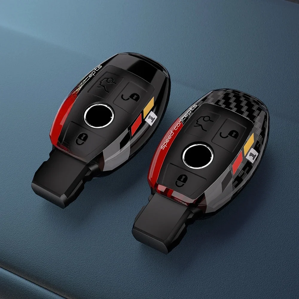 Coque de protection pour clé de voiture, coque de protection pour Mercedes Benz Classe A, B, C, E, GLS, GLA, GLK, GLC, CLS, CLA, Jas, W204, W205, W212, W463, W176, Fashion