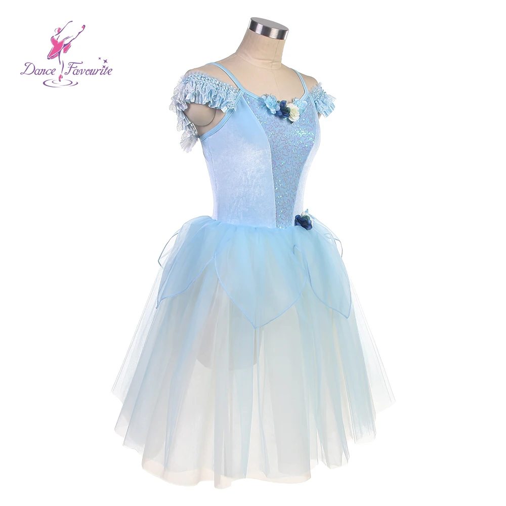 Dance Favourite Ballet Tutus 24023 New Ballet Costumes Blue  Romantic Ballet Tutus Stage Performance tutu