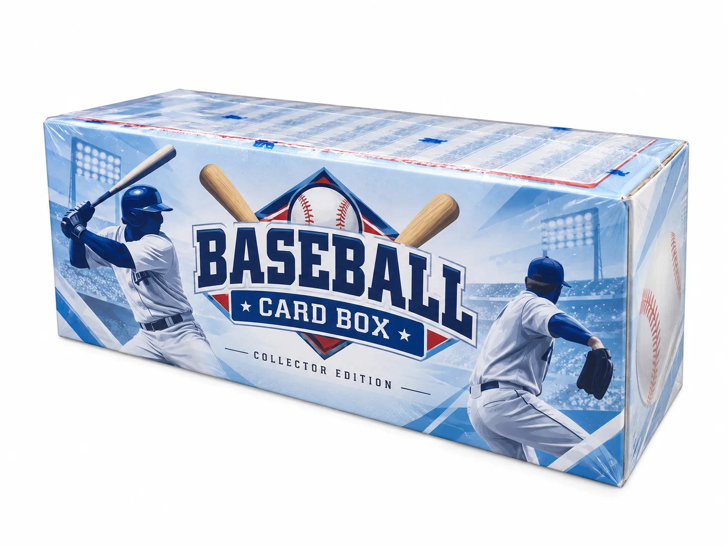 2000 Baseball Trading Card Complete Set, 478 Cards Including Series 1 & 2, Classic Baseball Sports Card Set for Fans, Card Display and Storage