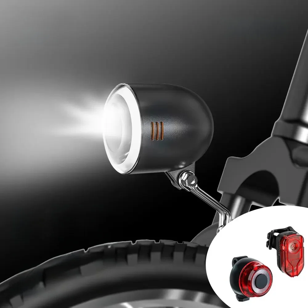 AliExpress UK Linkbest Bike Light 70 Lux C5 Electric Bicycle Cycling Headlight Powerful Front Light Flashing Rear Light Running Lamp Taillight