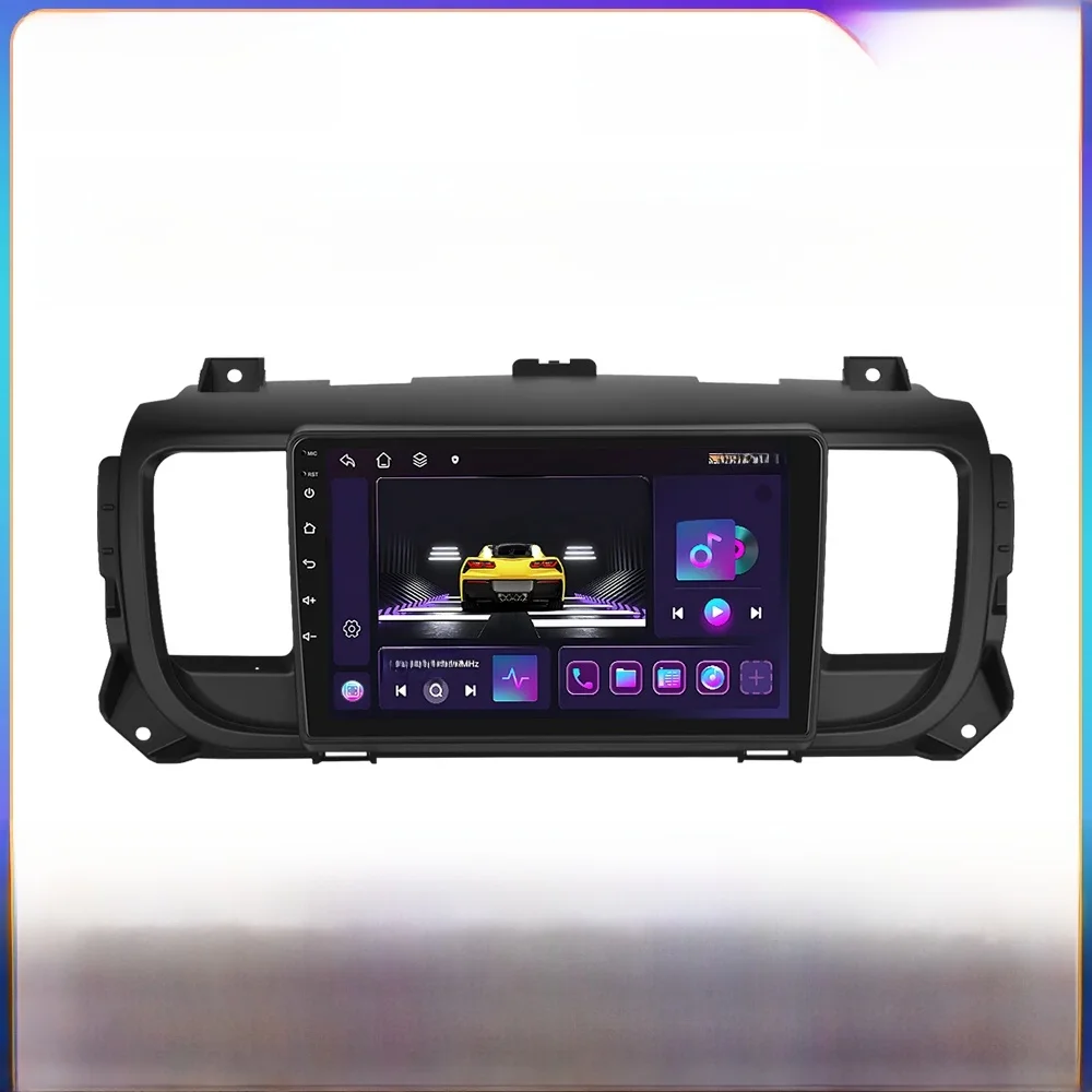 Podofo 6 + 128G CarPlay Android Auto Autoradio Voor Citroen Jumpy 3/Peugeot Expert/Toyota Proace 2016 (LHD) Multimedia Speler GPS - afbeelding 2