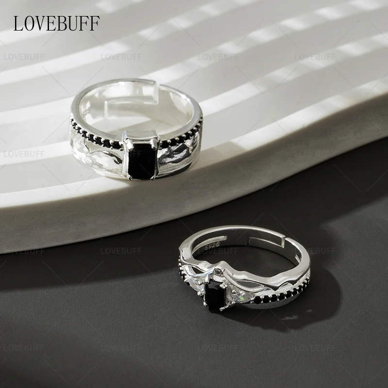 Anillo LOVEBUFF LAD Sylus inspirado en plata