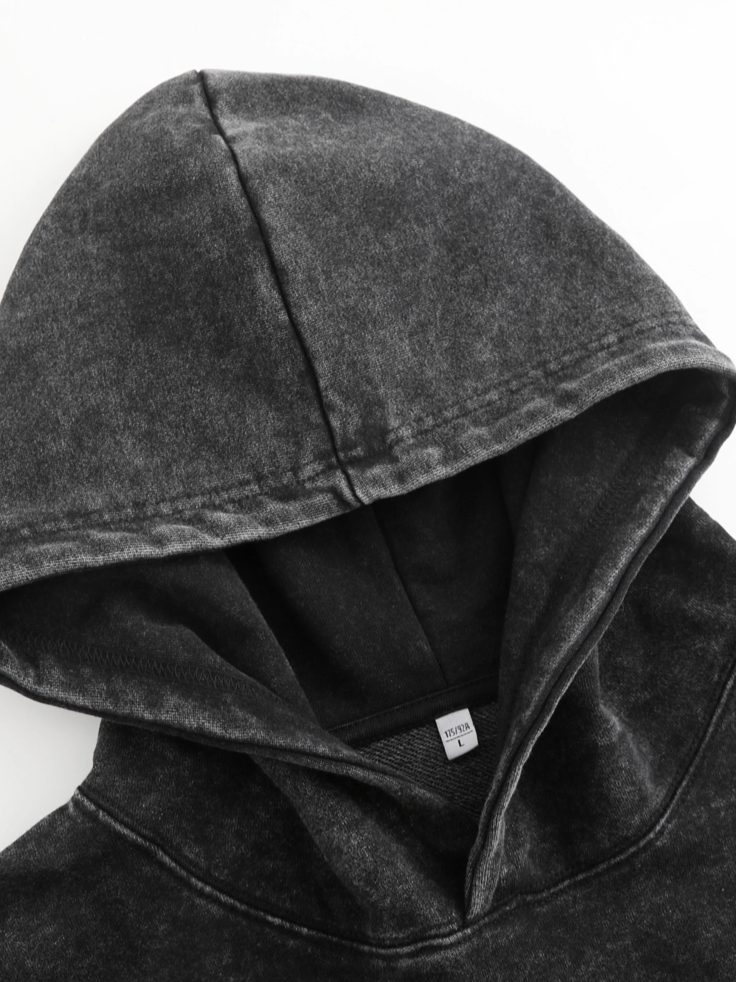 400 جرام سويت شيرت رجالي بقلنسوة Sea Set You Free مطبوع ريترو مغسول بأكمام طويلة سويت شيرت قابل للغسل في الغسالة مع ناعم