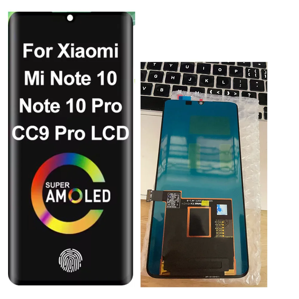 

AMOLED/LCD Display Screen for Mi Note 10 Lite/Note 10/Note 10 Pro | Touch Screen Digitizer Assembly | Replacement LCD Panel