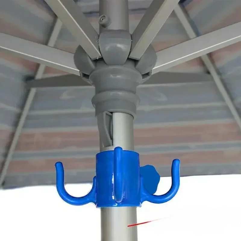 Crochet de parapluie de plage suspendu, voyage de Camping, quatre coins, fermoir pour serviettes, sacs, chapeaux, accessoires de tente, crochet de tente