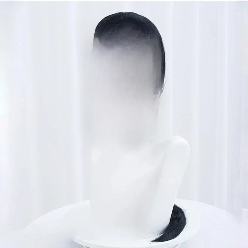 Anime Cosplay Perücke Itachi Uchiha lange gerade schwarz hitze beständige synthetische Haare Anime Cosplay Perücken