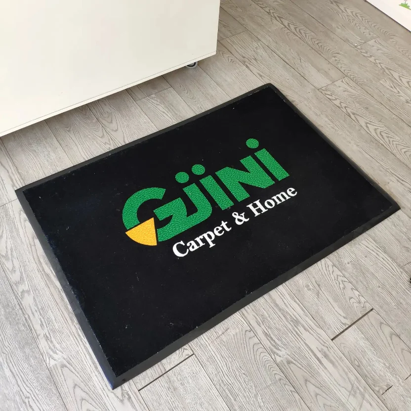 Digital Printed Personalized Business Logo Mat, Corporate Mat, Custom Mat, Company Mat, Company Rug, Your Logo Here Rug