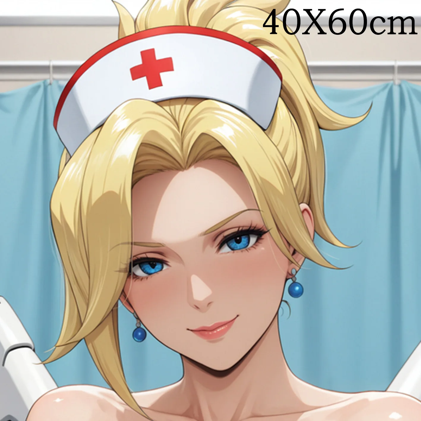 Dakimakura Anime Mercy Pillow Cover Sofa Cushion Double-side Print Throw Pillow Case 40X60cm