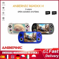 ANBERNIC RG40XX H 64 Bit Linux Retro Handheld Game Console 4.0'' IPS Screen Supports 5G WiFi Bluetooth HDMI-TV Output RG40XXH