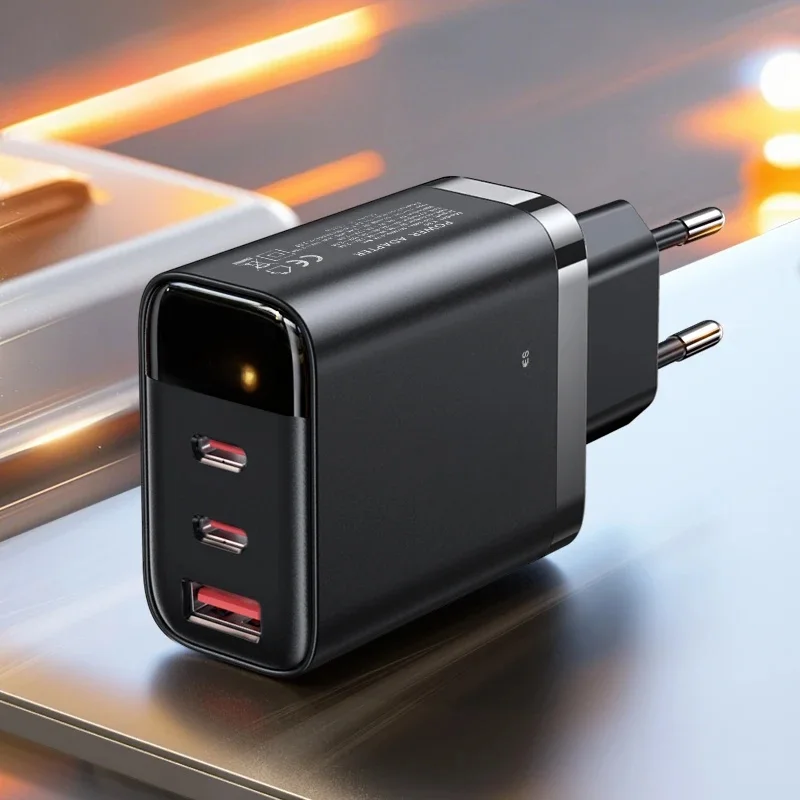Tuodes 65w GaN-oplader PPS PD USB Type C Snel opladen QC4.0 Snel opladen voor iPhone 17 Macbook Air Tablet Samsung Xiaomi Laptop - afbeelding 2