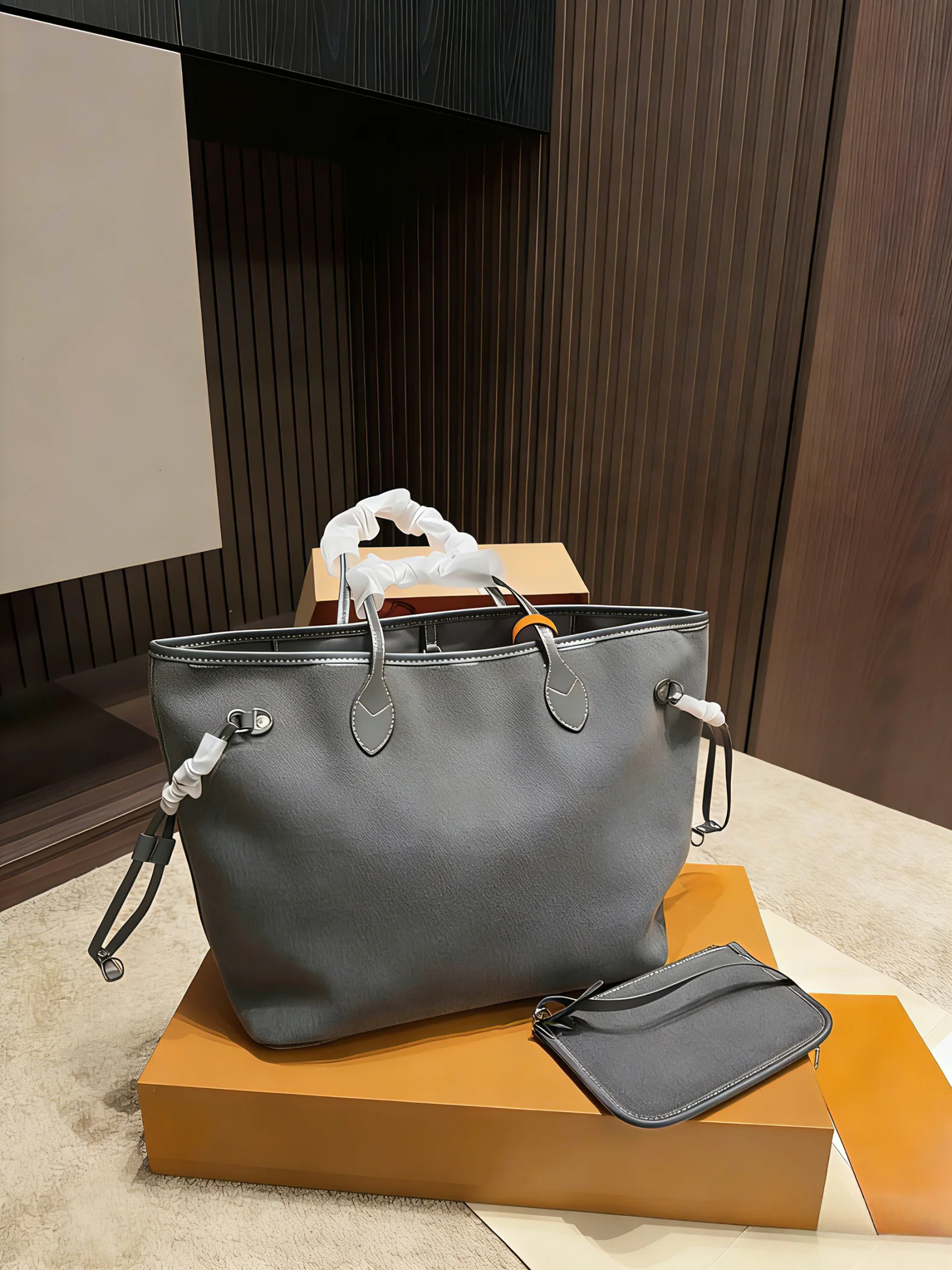 

2026 New Style Women's Classic Denim Shopping Bag - Comfortable Casual Commuting Quality Large Capacity Bag 33*29cm