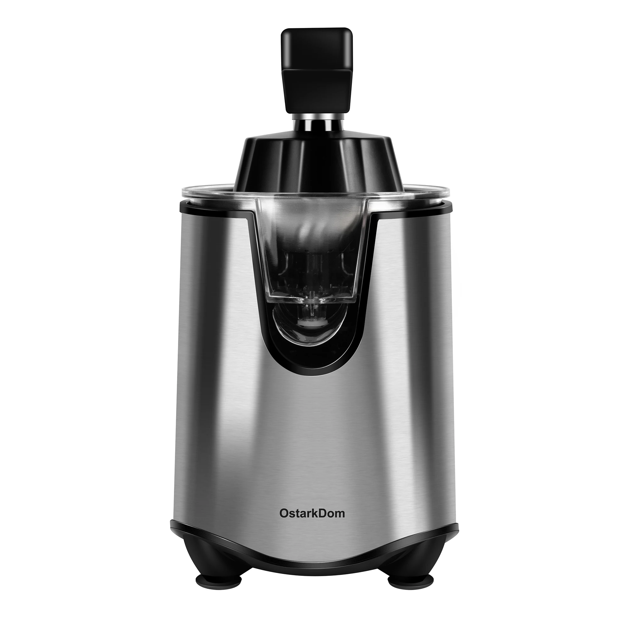 مستخرج عصير أوستاركدم 400 مل، مادة من الستانلس ستيل، قمع شفاف، فلتر فولاذي Ss، كقمع وفوهة مضادة للتنقيط، 600 وات، 230 فولت #2