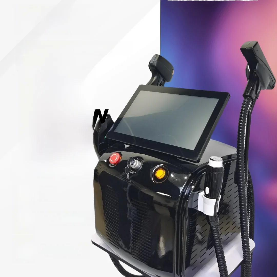 4in1 4000w Soprano titane glace platine Diode 755 808 1064nm 4 longueurs d'onde Laser ND:YAG Machine indolore épilation Machine