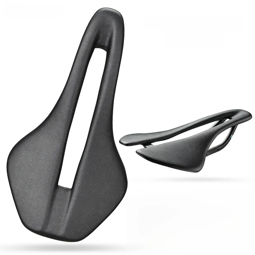 AliExpress RYET Bike Saddle Leather Full Carbon OVAL 7x9MM Bicycle Seat Cushion Comfort Ergonomic Design Road MTB Gravel Cycling Accessory