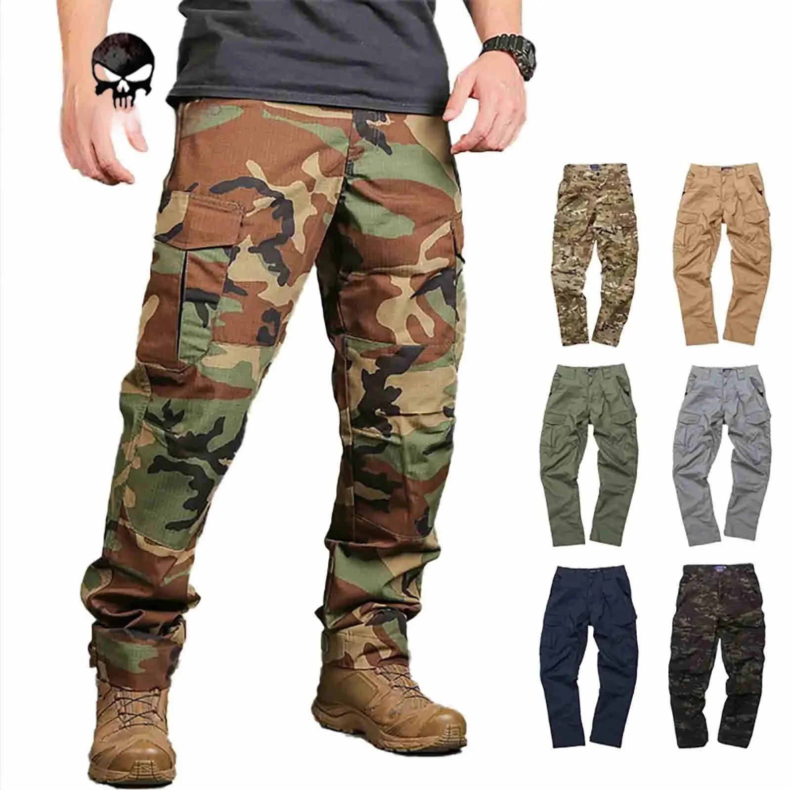 Emersongear Blue Label taktyczne spodnie bojowe męskie spodnie Cargo ergonomiczny krój długie Outdoor Airsoft szkolenie piesze wycieczki EM9463 — zdjęcie 2