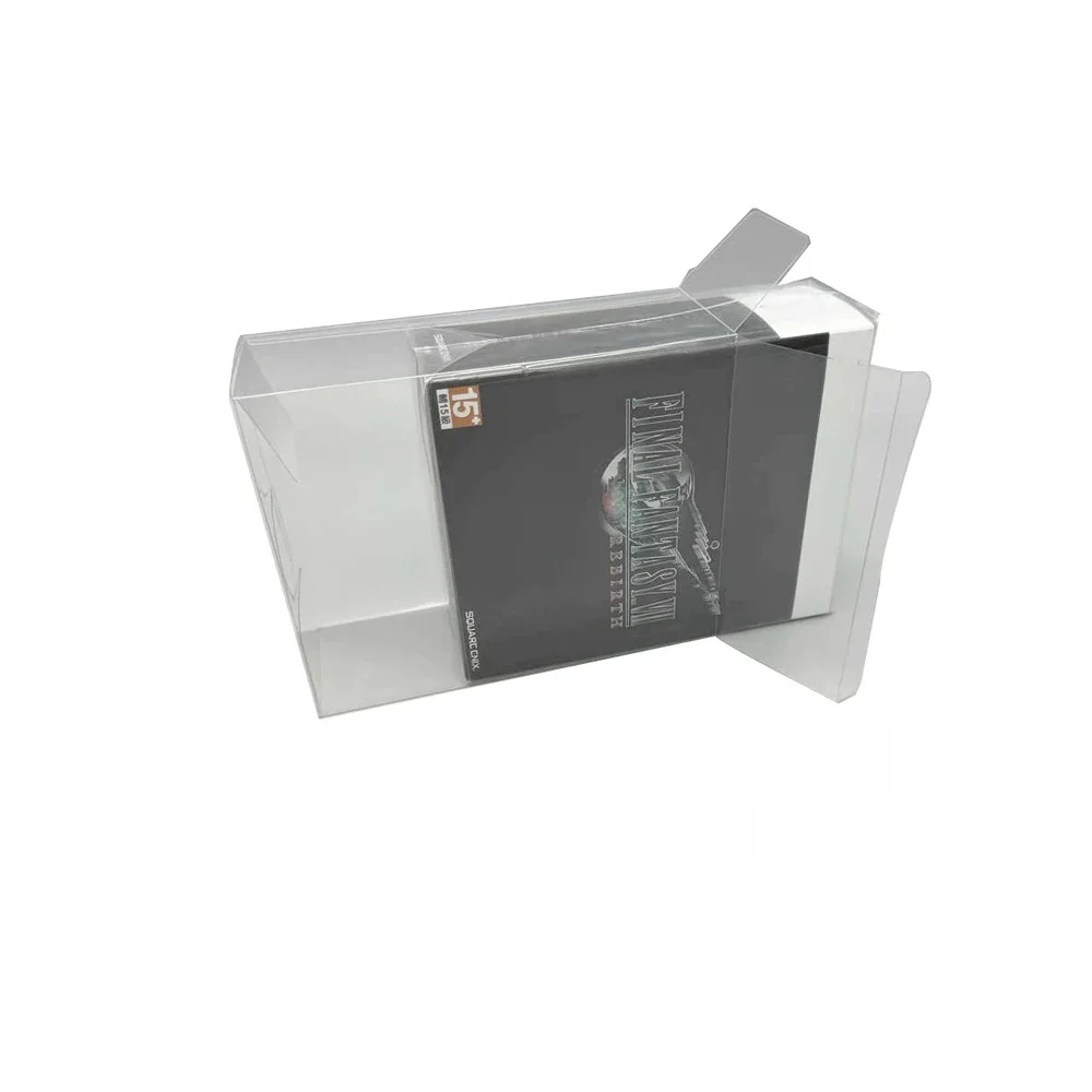 Boîte de rangement et de présentation pour collection de jeux PS5, version Hong Kong (HK) édition limitée FF7 Rebirth Deluxe, avec couvercle transparent en PET