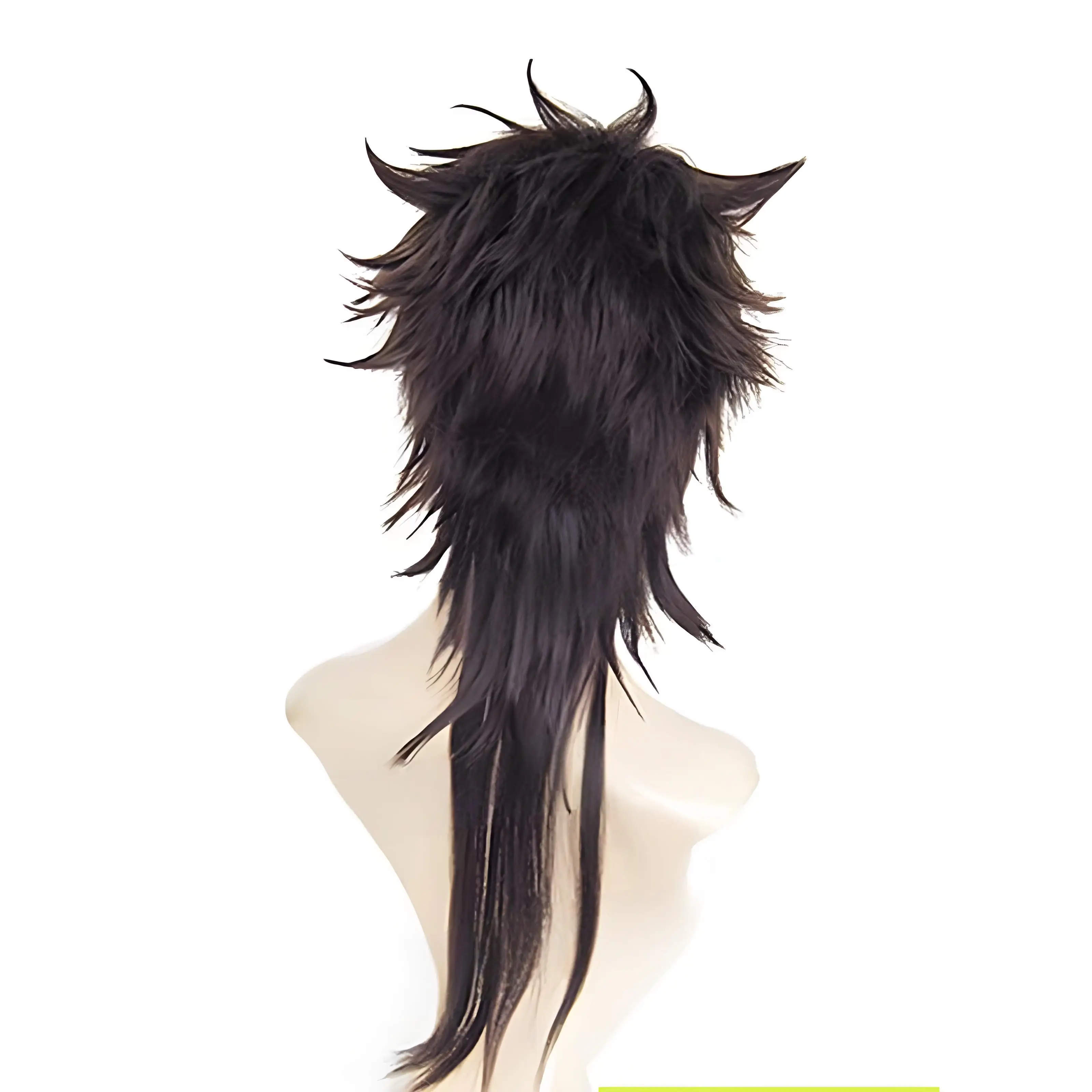 Touken Ranbu Kinderspion-Perücke Mutsunokami Yoshiyuki Braune hitzebeständige Faser Anime-Haarkostüm-Zubehör