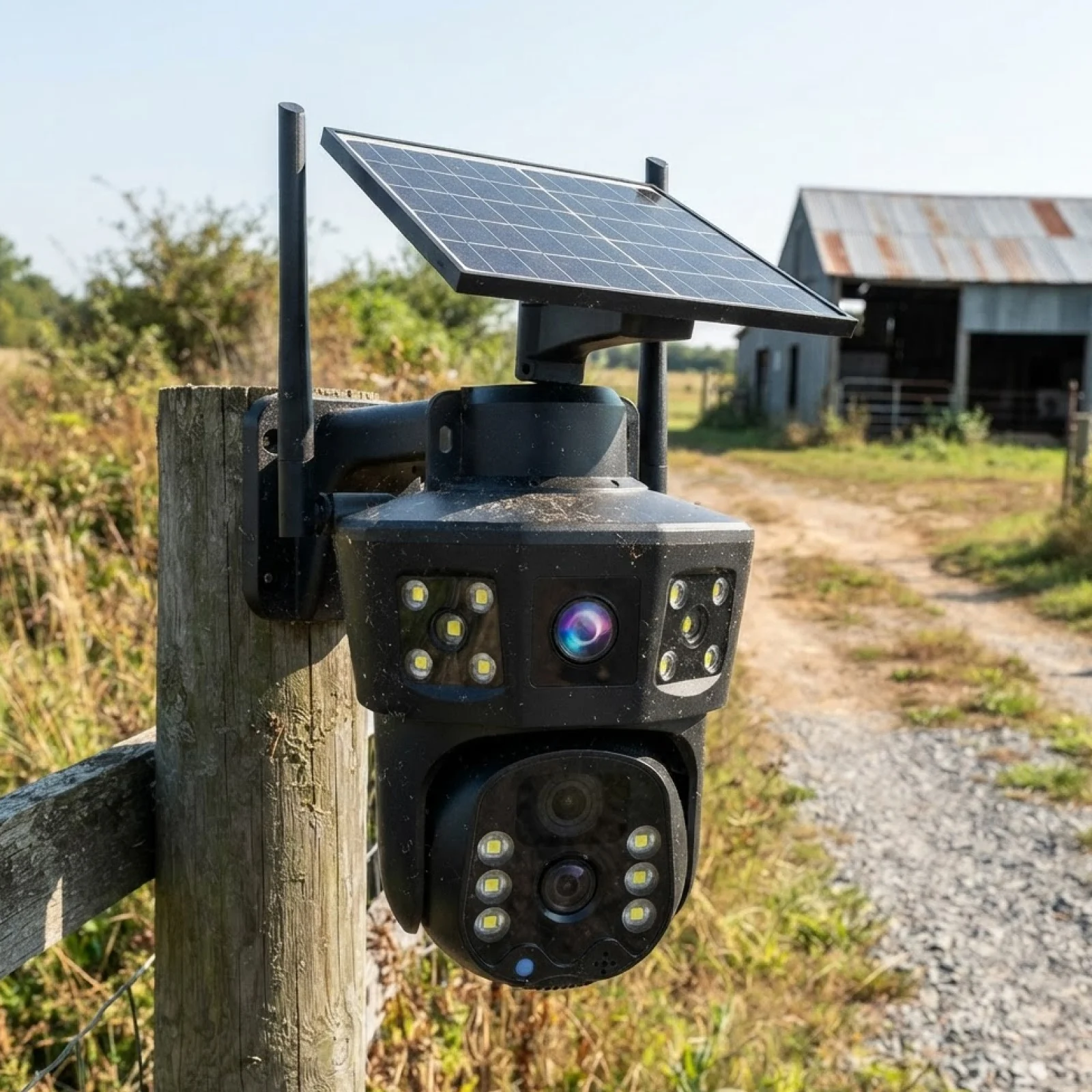 Solar Security Camera with Sol - Home Yard Security Cameras ulasan dan harga