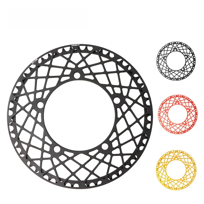 AliExpress litepro Litepro Spider Chainwheel Folding Bicycle Single Disc 53/56/58T BMX Road Bike BCD 130MM Crank Aluminum Alloy Chainring