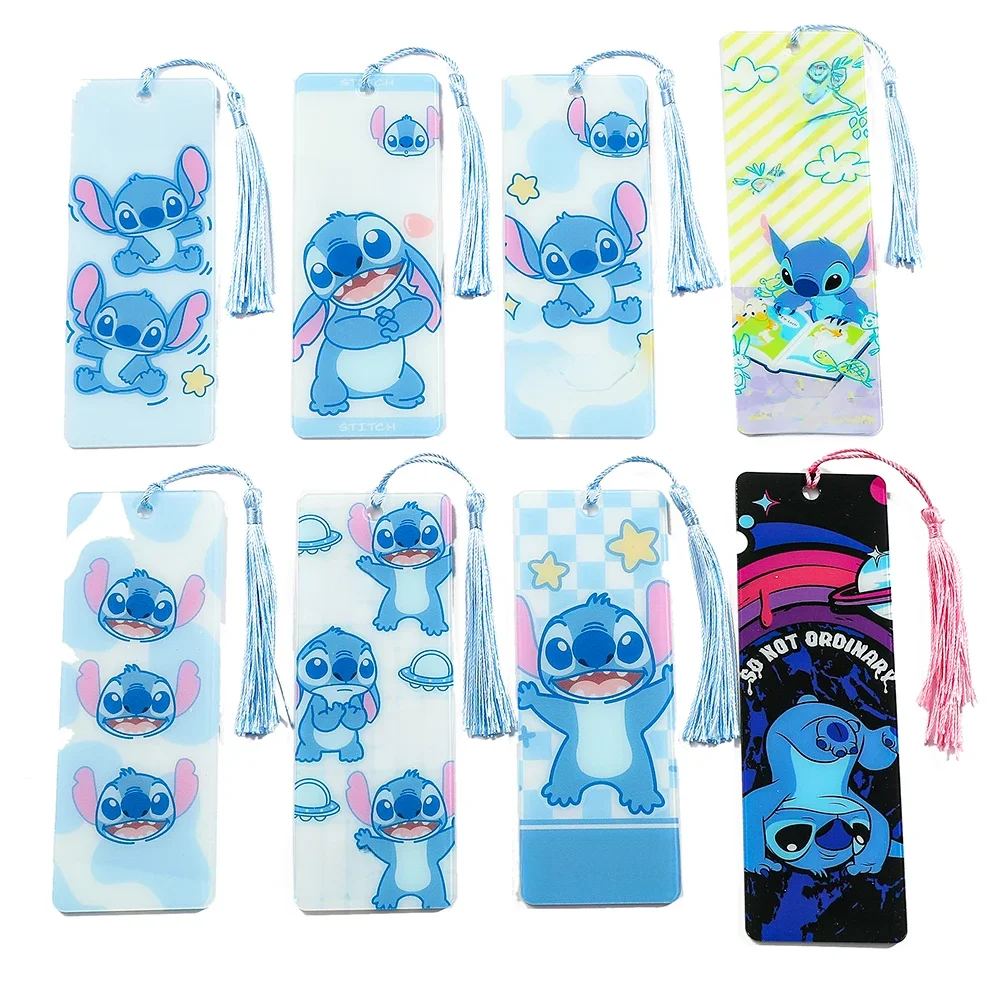 Marque-page en acrylique avec pompons, marque-page de lectures de dessin animé, Kawaii, collecte de Souvenirs pour garçons et filles, fournitures de papeterie