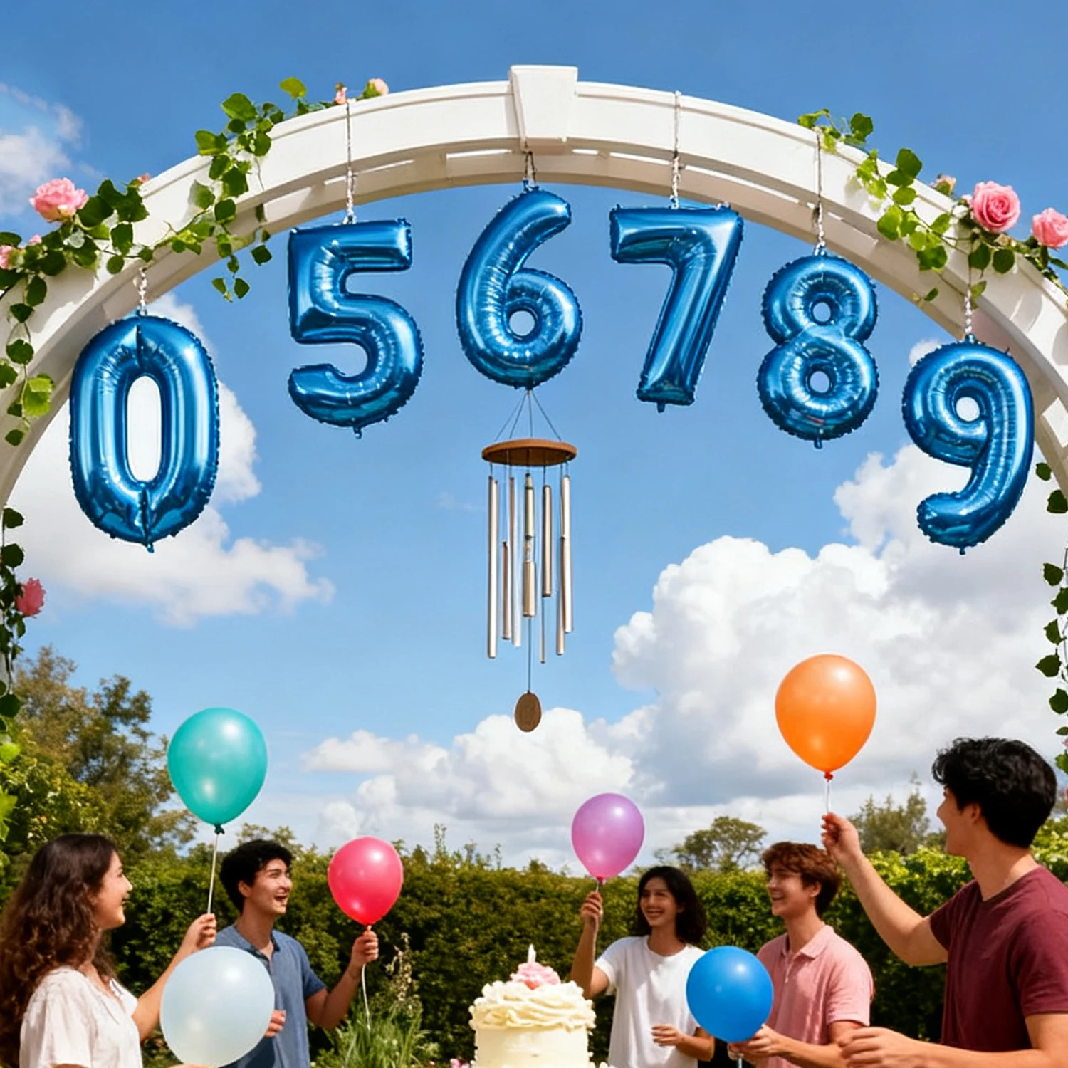 

32inch Blue Large Number 0-9 Balloons Helium Balloon Digit Globos for Birthday Party Anniversary Graduation Decoration Supplies