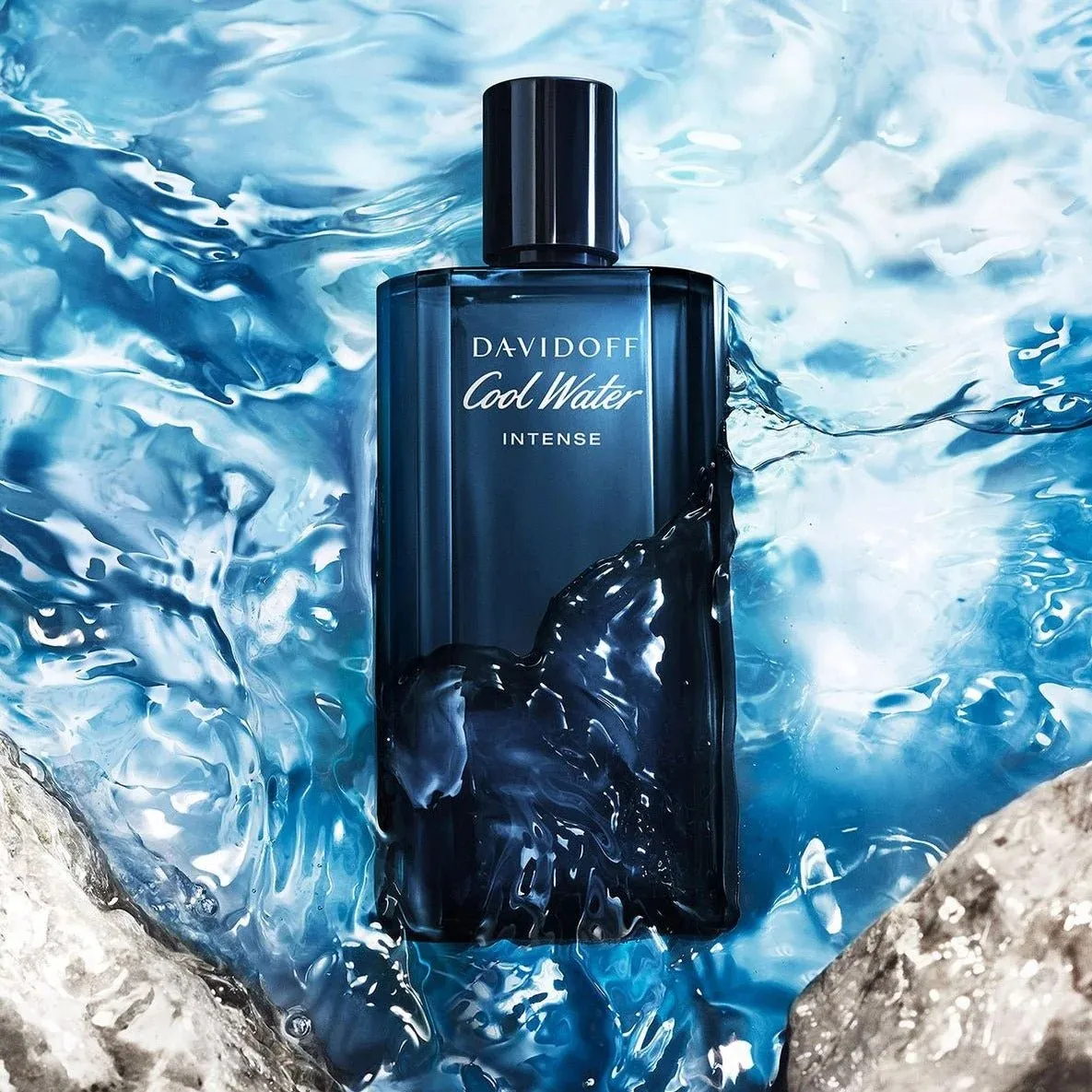 Davidoff Cool Water Intense Eau de Toilette para Hombre, Aroma Acuático Profundo y Intenso de Larga Duración