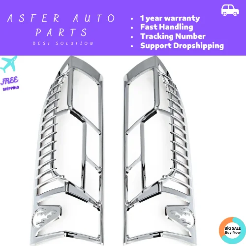 Taillight Frame Chrome Stainless For Fiat Ducato Peugeot Boxer Jumper 2015 After 2 Pcs Right Left Set Car Accessories