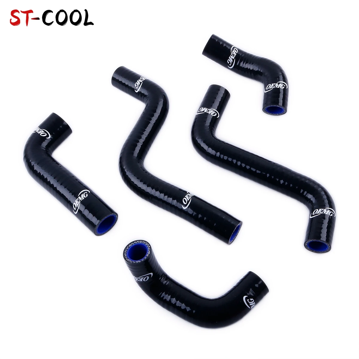 

FOR KAWASAKI NINJA 600R ZX600C GPX600R 1988-1997 1989 1990 1991 1992 1993 1994 1995 1996 Radiator Silicone Hoses Kit Tubes 5Pcs