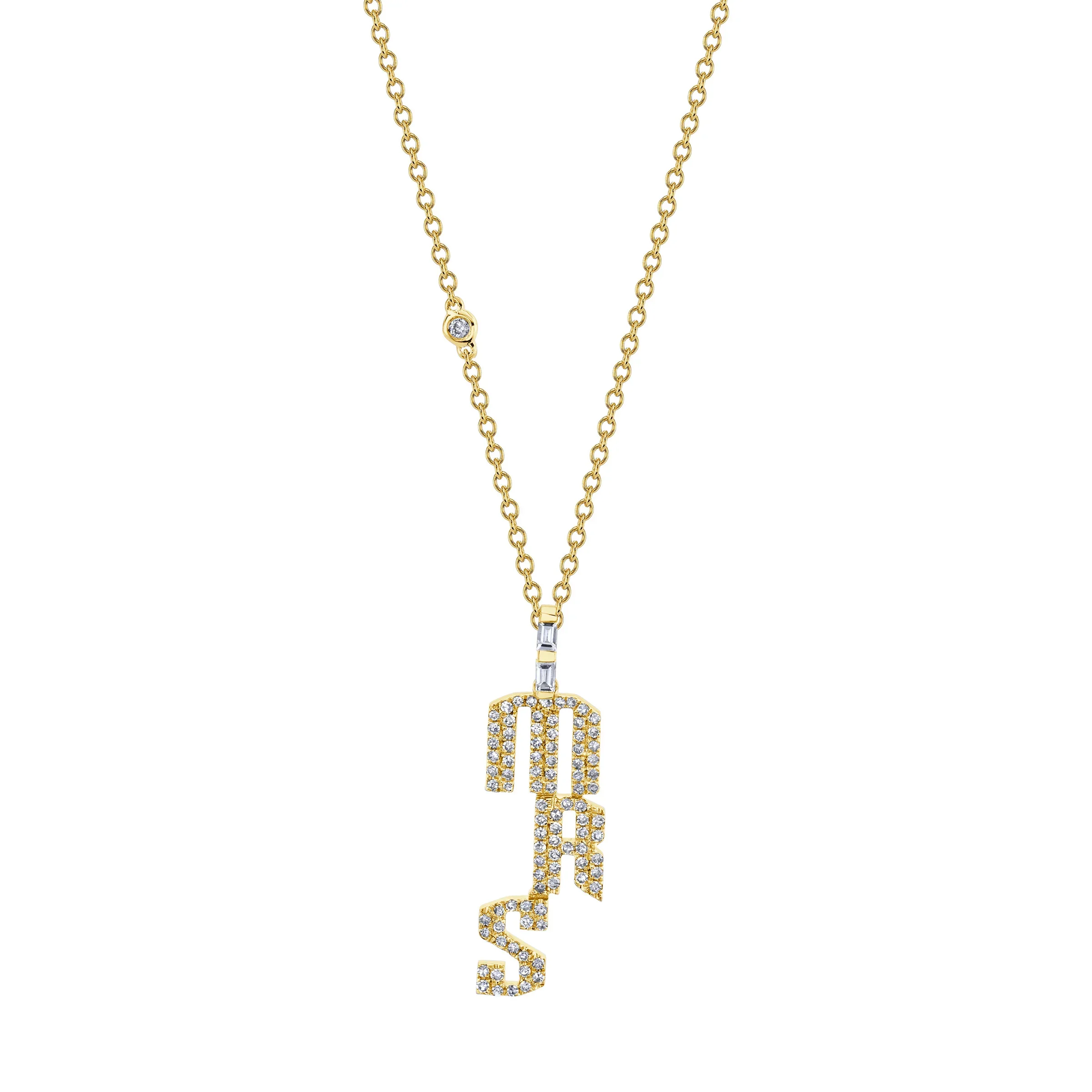 

Personalized Zircon Letter Necklace Customized Name 18K Gold Plated Pendant Christmas Daily Dressing Statement Piece Wedding