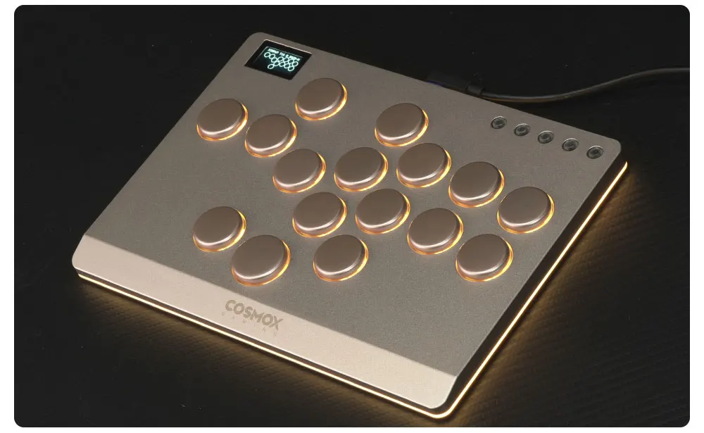 Haute42 Aluminiumlegierung Hitbox Hebellos-Arcade-Stick Kampfspiel Hitbox Controller für PC/PS4/PS5 Joystick Arcade-Controller – Detail 29