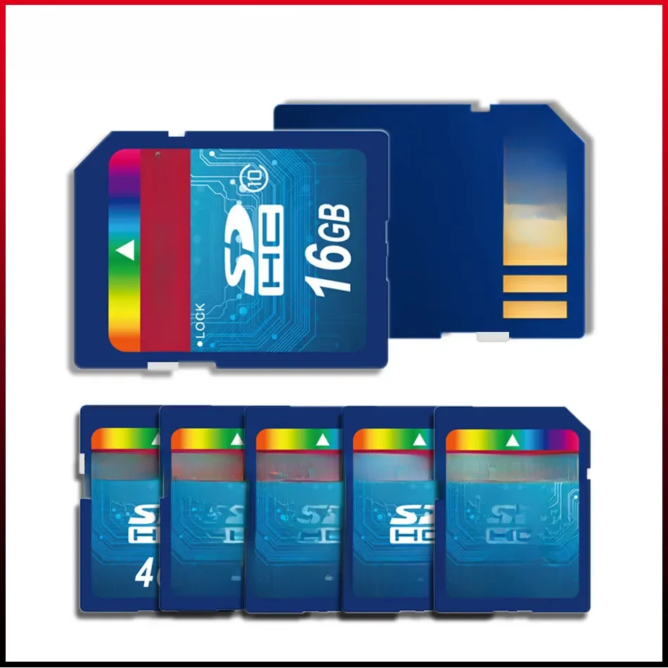 Oryginalna pełnowymiarowa karta SD Wansenda 4 GB 8 GB 16 GB 32 GB 64 GB Karta pamięci Flash SDHC SDXC do urządzeń cyfrowych Przechowywanie plików — zdjęcie 2
