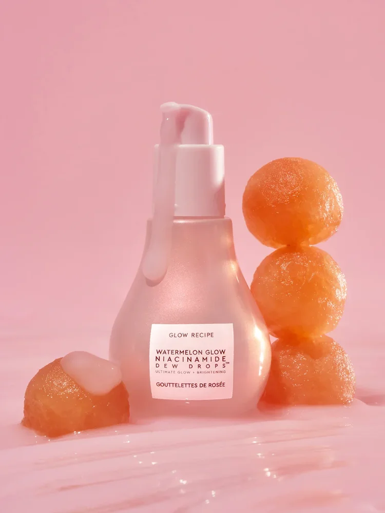 Highlighting Serum Dew Drops Niacinamide Watermelon Glow Recipe Brightening Shinning 40ml