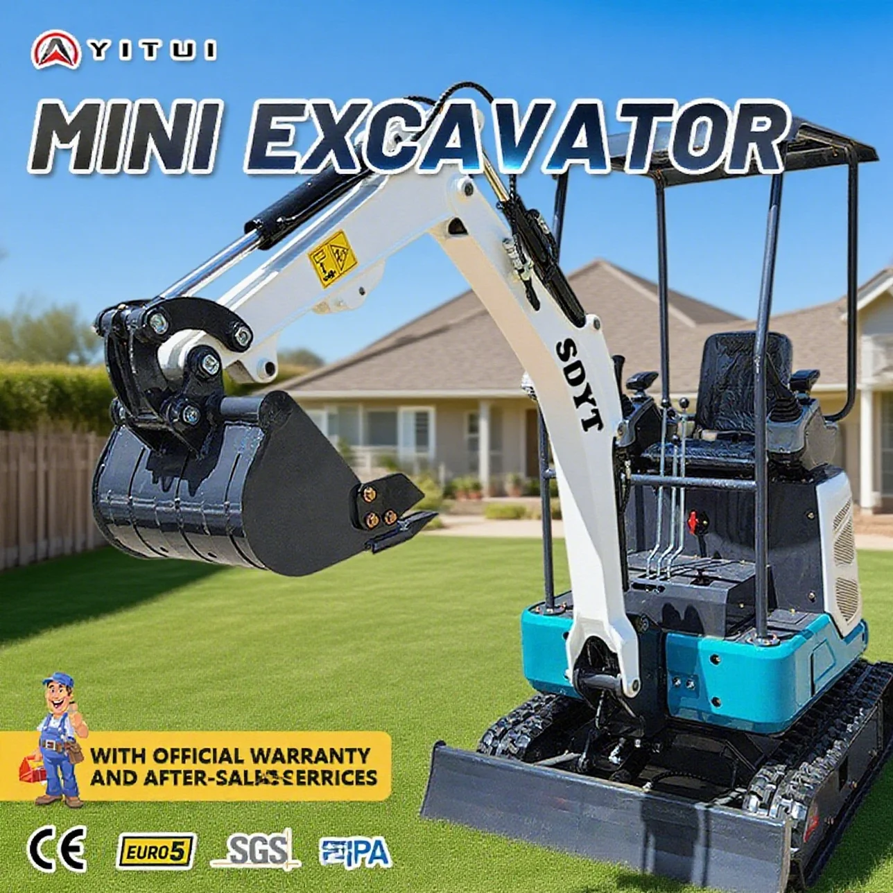 

2 Ton Small Excavator Full Hydraulic Drive Small Excavator Full Terrain Crawler Agricultural Small Excavator Customized