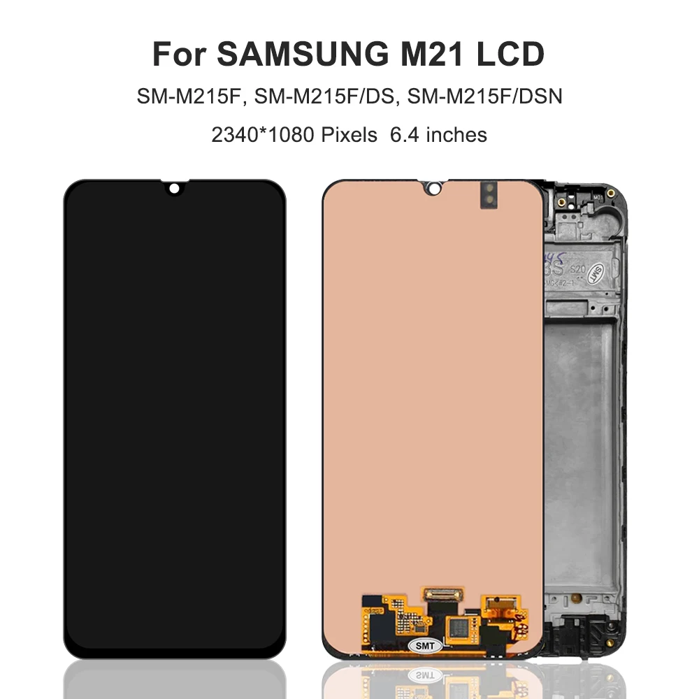 6.4\'\'M21 For Samsung For  M215 M215F M215F/DS M215F/DSN LCD Display Touch Screen Digitizer Assembly Replacement