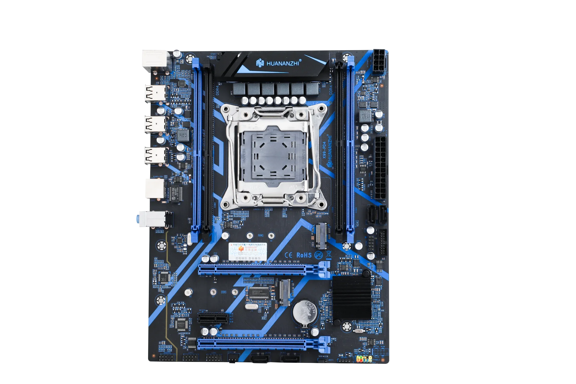 HUANANZHI X99 PD4 LGA 2011-3 XEON X99 Motherboard supports All Series Intel E5 V3 V4 DDR4 RECC NON-ECC M.2