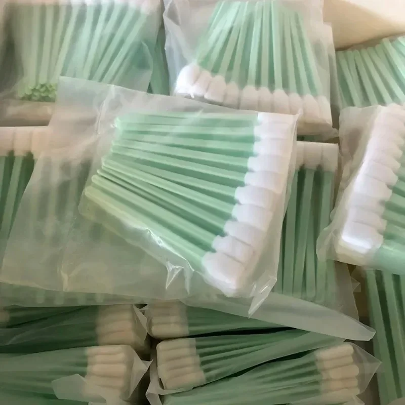 Chiffon de nettoyage sans poussière, coton-tige, bâton d'essuyage à tête carrée, outil de nettoyage de voiture domestique, coton-tige sans poussière