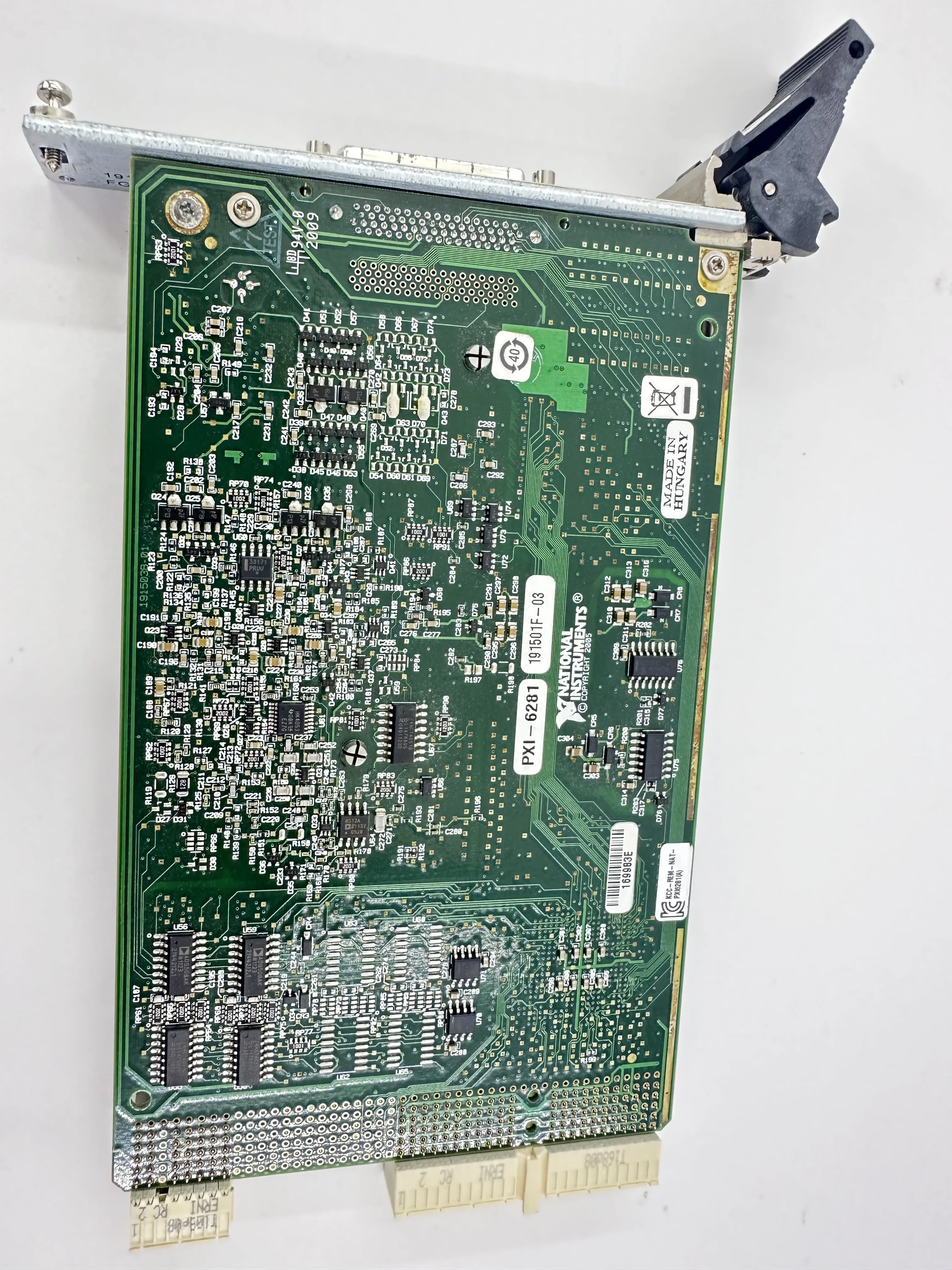 National Instruments NI PXI-6281 NI DAQ Card, 18-bit Analog Input Multifunction